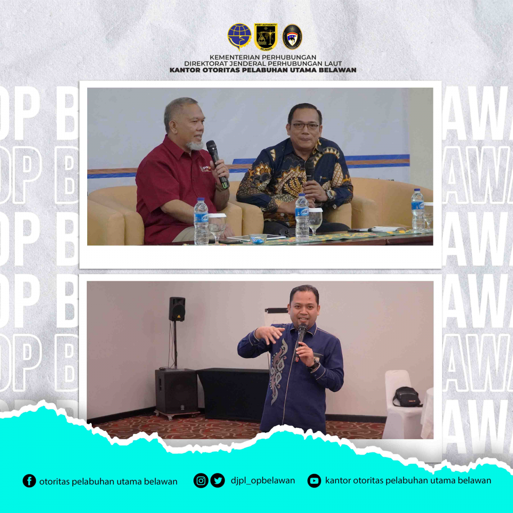 RAPAT EVALUASI INDIKATOR KINERJA KEGIATAN ATAS PERJANJIAN KINERJA KANTOR OTORITAS PELABUHAN UTAMA BELAWAN