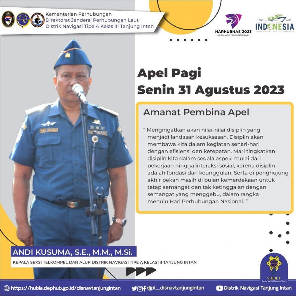 Apel Pagi Distrik Tanjung Intan
