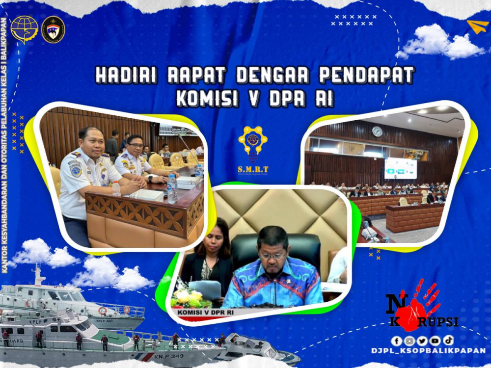 Hadiri Rapat Dengar Pendapat Komisi V DPR RI