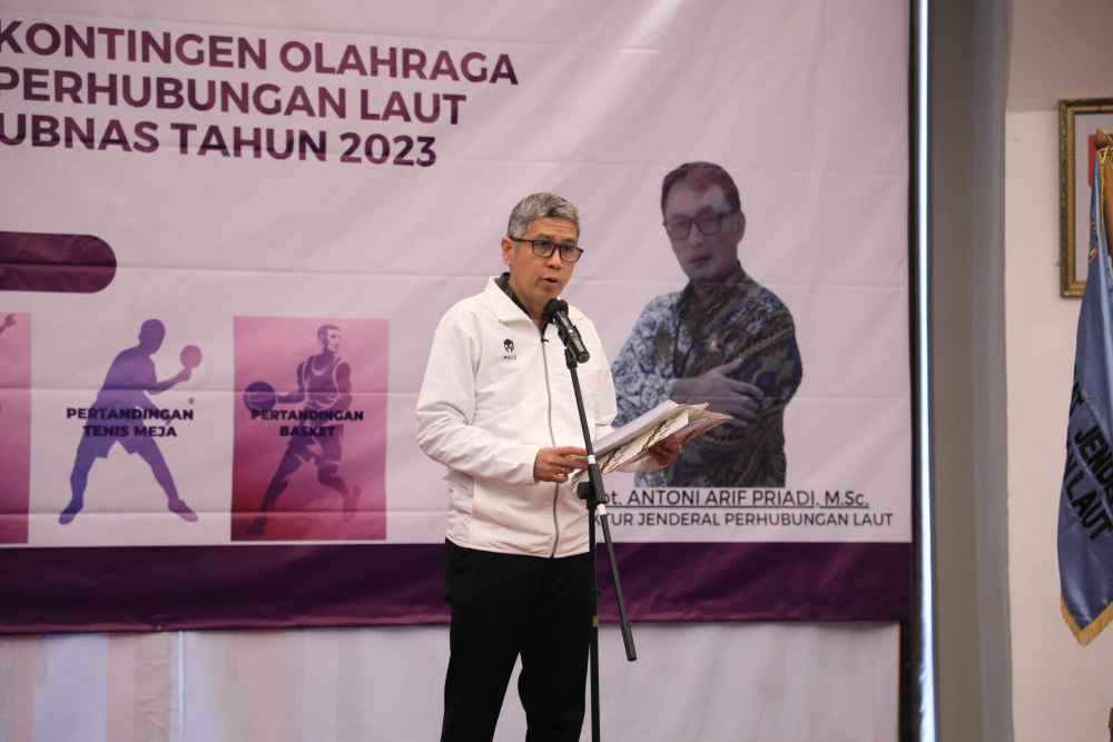 Sambut Harhubnas 2023, Ditjen Hubla Lepas Para Kontingen Olahraga Yang Akan Bertanding