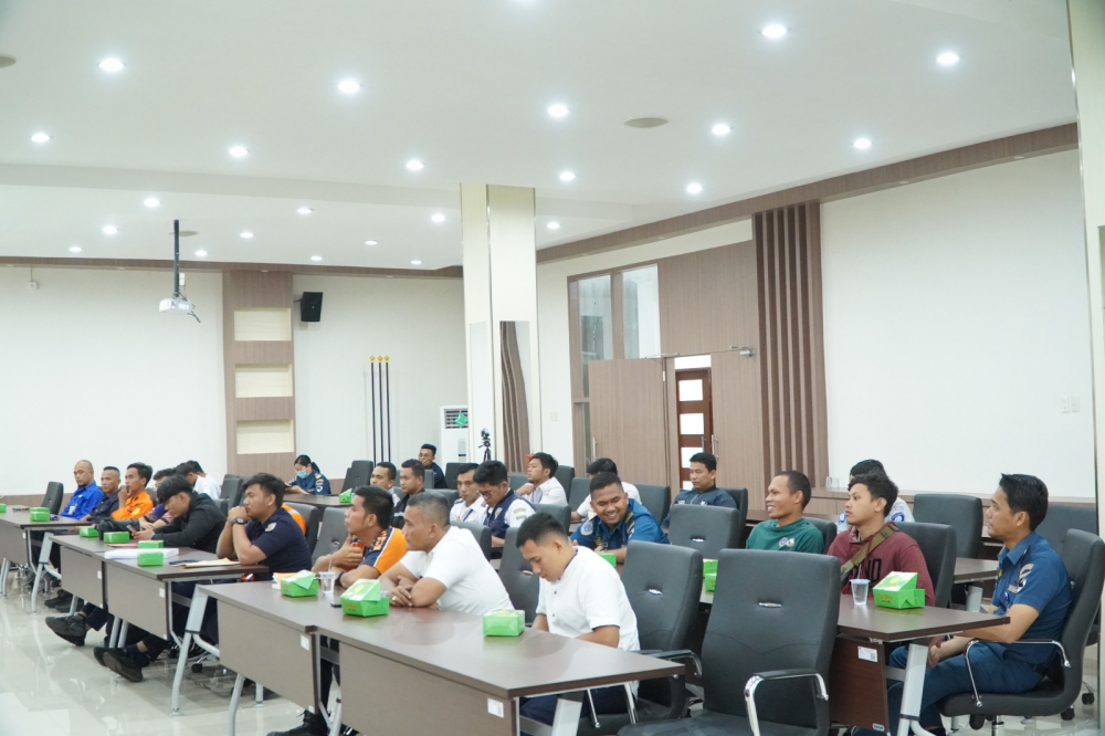 Persiapan Pelaksanaan Kegiatan Olahraga Futsal dalam rangka hari perhubungan Nasional Tahun 2023