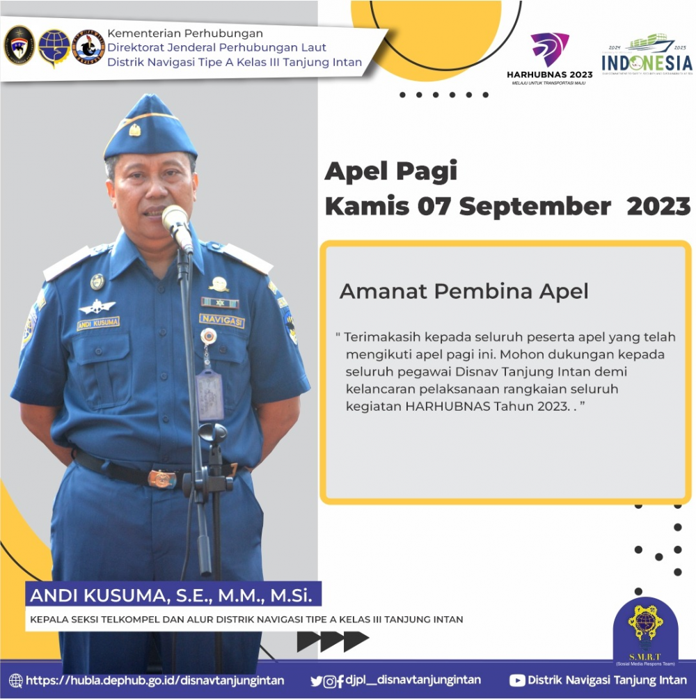 Apel Pagi Distrik Tanjung Intan