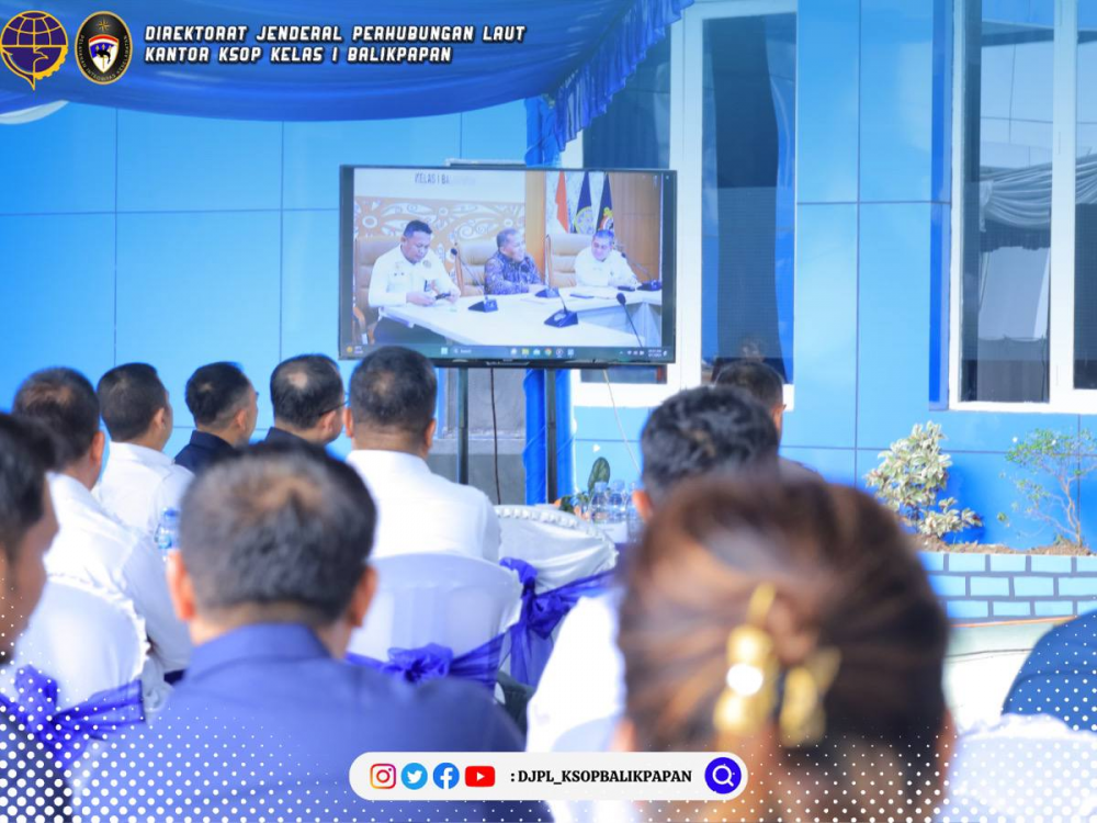 Penghantar Tugas Kepala KSOP Kelas I Balikpapaan