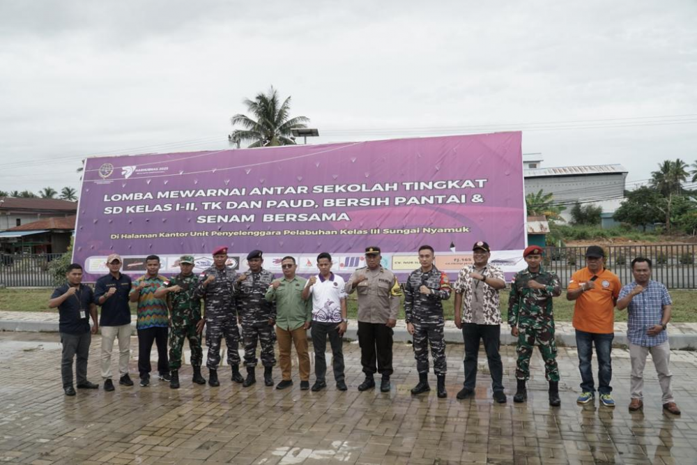 Meriahkan HARHUBNAS 2023, Kemenhub Gelar Lomba Mewarnai Bagi Siswa Di Daerah Perbatasan RI