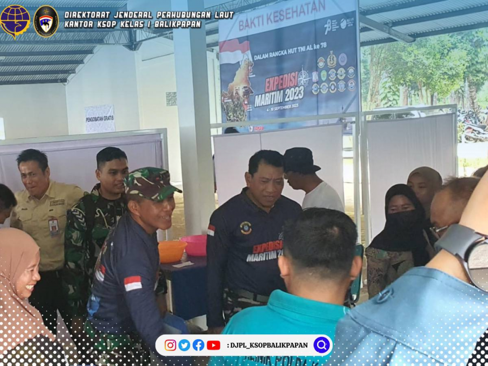Hadiri Rangkaian Expedisi Maritim HUT TNI AL