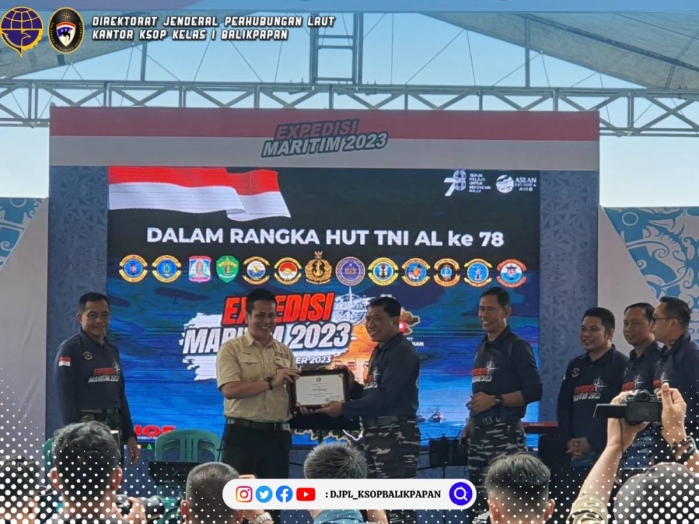 Hadiri Rangkaian Expedisi Maritim HUT TNI AL
