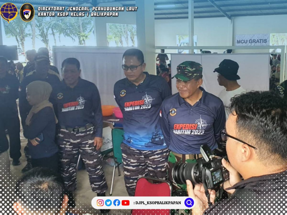 Hadiri Rangkaian Expedisi Maritim HUT TNI AL