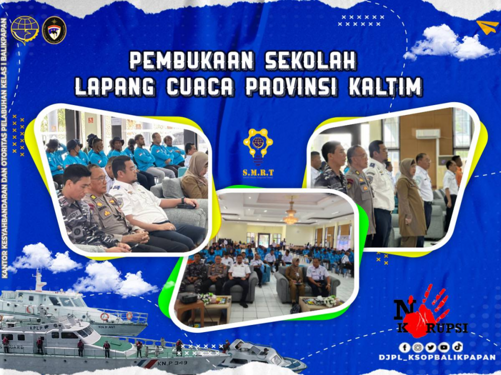 Pembukaan Sekolah Lapang Cuaca Provinsi Kaltim