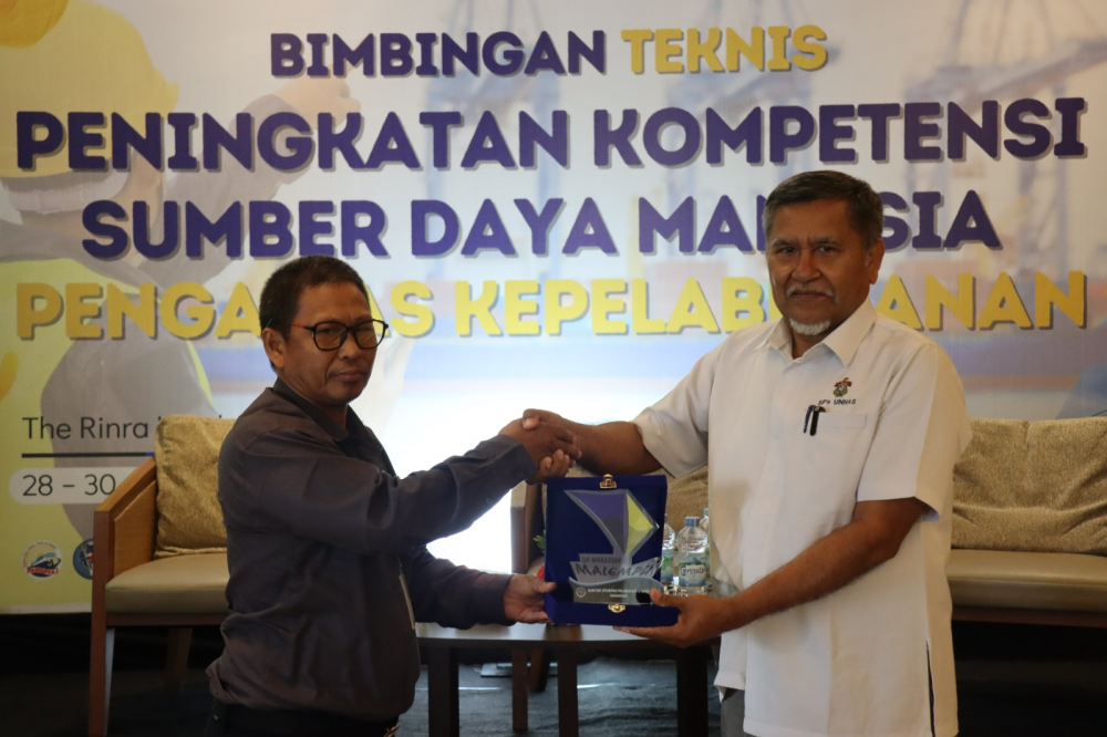 Bimbingan Teknis Peningkatan Kompetensi Sumber Daya Manusia Pengawas Kepelabuhanan