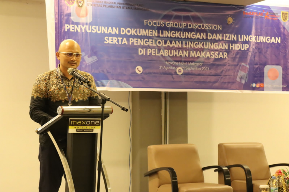 FGD Penyusunan Dokumen Lingkungan dan Izin Lingkungan Serta Pengelolaan Lingkungan Hidup di Pelabuhan Makassar