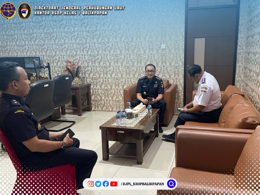 Silaturahmi Kepala KSOP Kelas I Balikpapan Ke Kejari Balikpapan dan Penajam