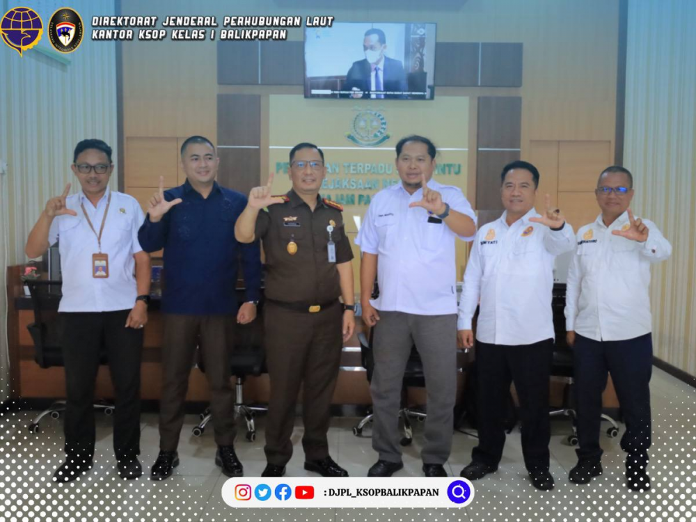 Silaturahmi Kepala KSOP Kelas I Balikpapan Ke Kejari Balikpapan dan Penajam