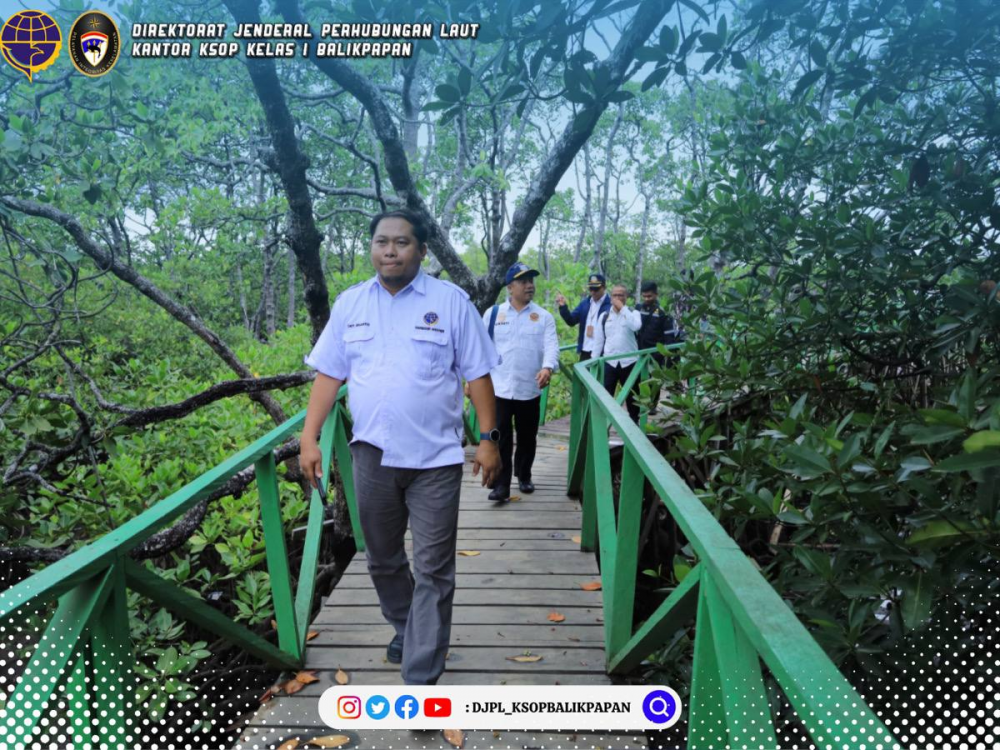 Peninjauan Pelabuhan di Wilayah Kerja KSOP Balikpapan