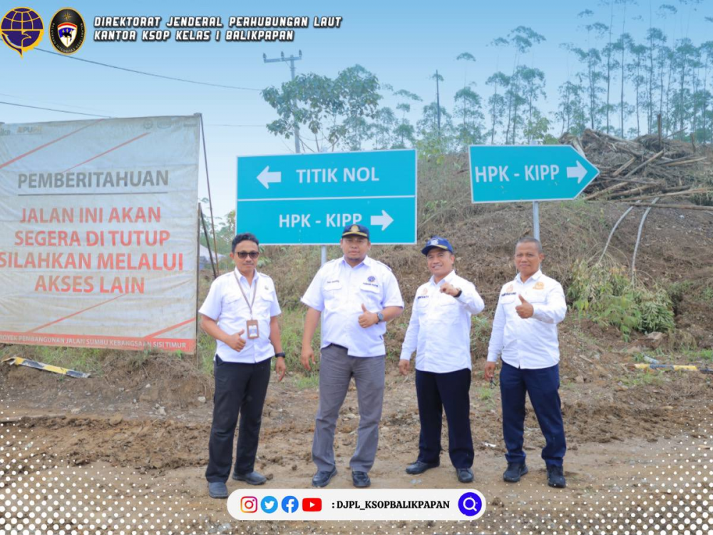 Peninjauan Pelabuhan di Wilayah Kerja KSOP Balikpapan