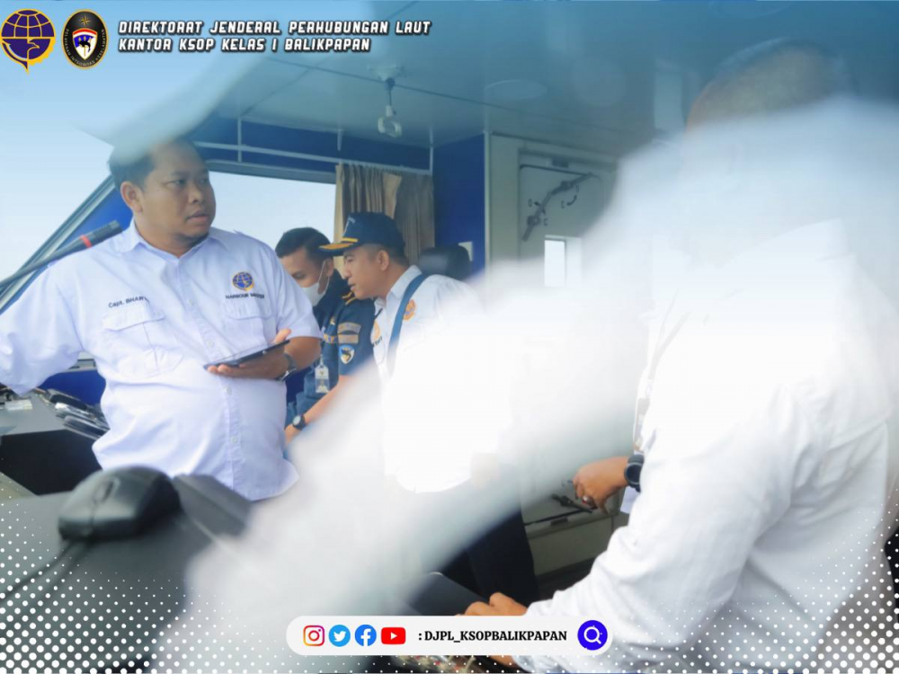 Peninjauan Pelabuhan di Wilayah Kerja KSOP Balikpapan