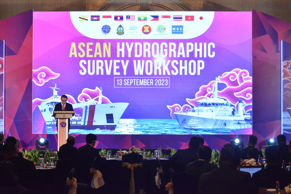 INDONESIA JADI TUAN RUMAH PENYELENGGARAAN ASEAN HYDROGRAPHIC SURVEY WORKSHOP TAHUN 2023
