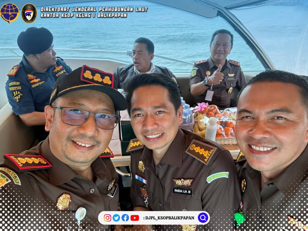 Kepala KSOP Sambut Kunjungan Wakajagung