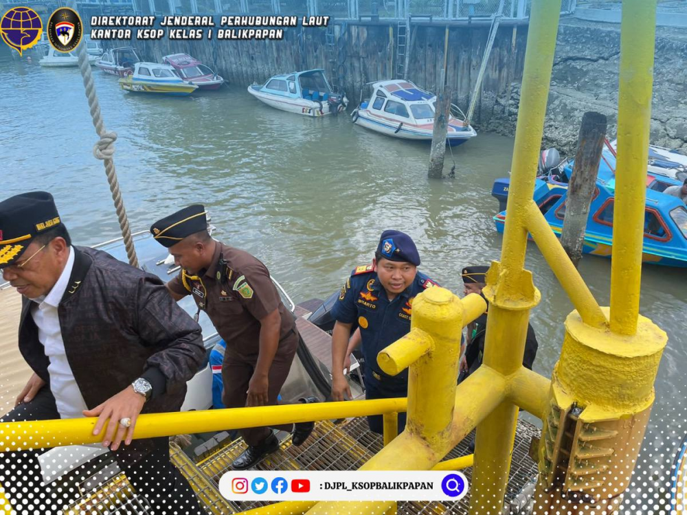 Kepala KSOP Sambut Kunjungan Wakajagung