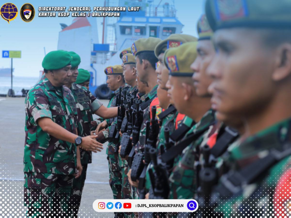 Hadiri Upacara Penerimaan Satgas Pamtas