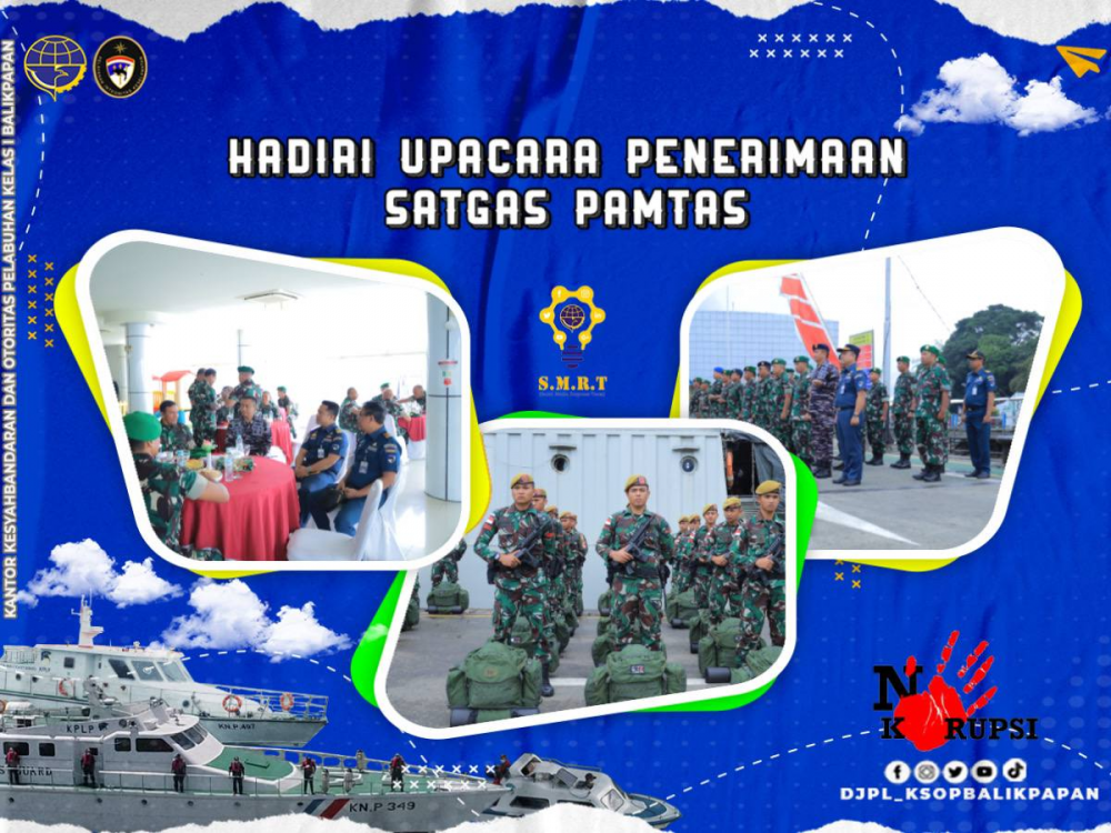 Hadiri Upacara Penerimaan Satgas Pamtas