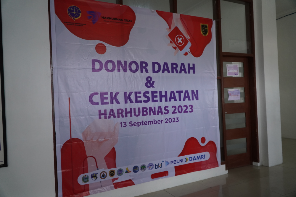 Peringati Harhubnas, Kantor OP Utama Belawan kumpulkan 130 Pendonor Darah