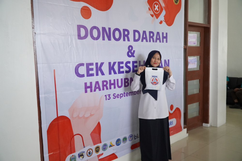 Peringati Harhubnas, Kantor OP Utama Belawan kumpulkan 130 Pendonor Darah
