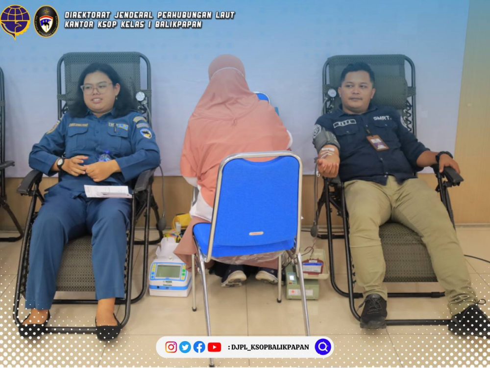 Donor Darah Rangkaian Perayaan Harhubnas 2023