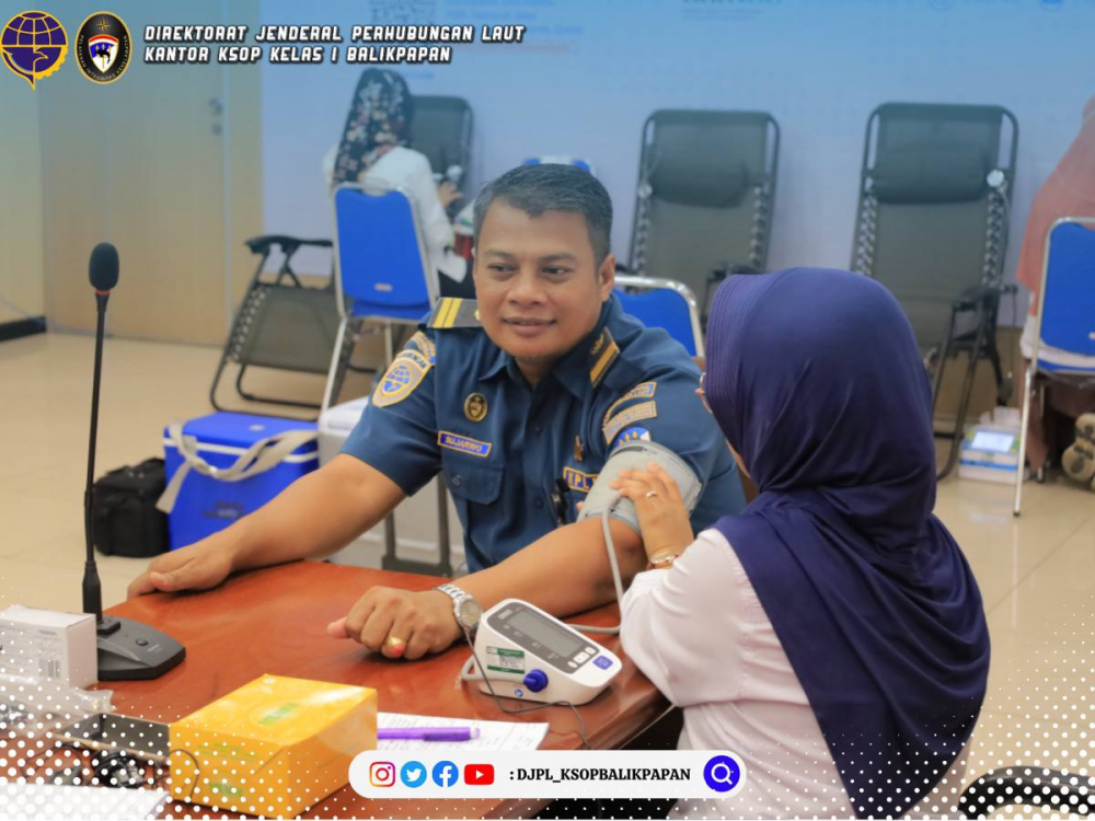 Donor Darah Rangkaian Perayaan Harhubnas 2023