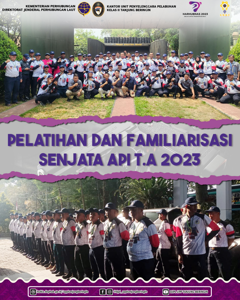 PELATIHAN DAN FAMILIARISASI SENJATA API T.A 2023