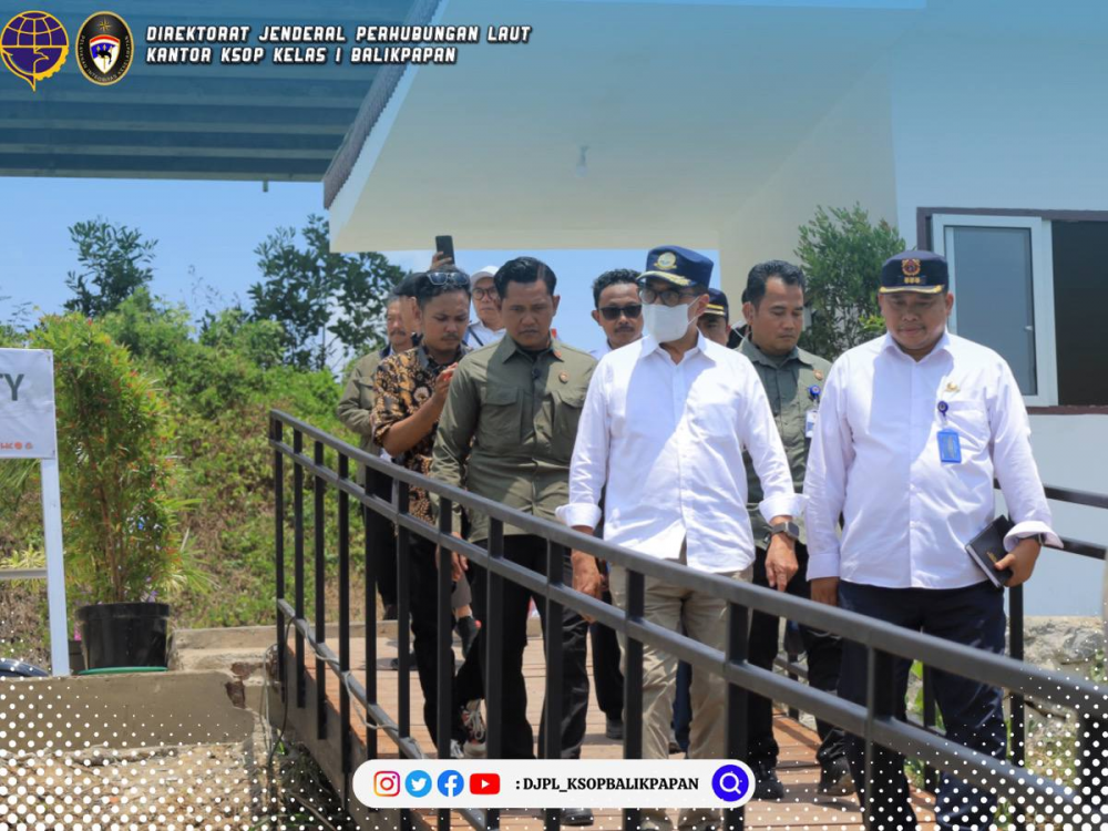 Menhub Tinjau Pelabuhan Wisata Untuk Menunjang IKN