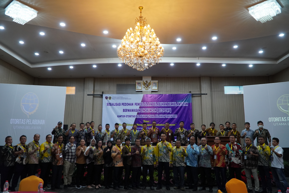 =Sosialisasi Pedoman Pengelolaan Pelabuhan Berkelanjutan Berwawasan Lingkungan (Ecoport)=