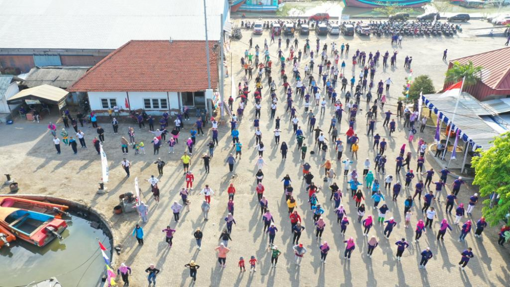KEMENHUB BERSAMA STAKEHOLDER DAN MASYARAKAT MERIAHKAN PERAYAAN HARHUBNAS DI TEGAL