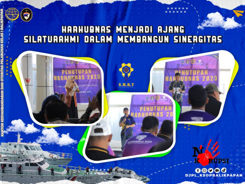 Harhubnas Menjadi Ajang Silaturahmi dalam Membangun Sinergitas