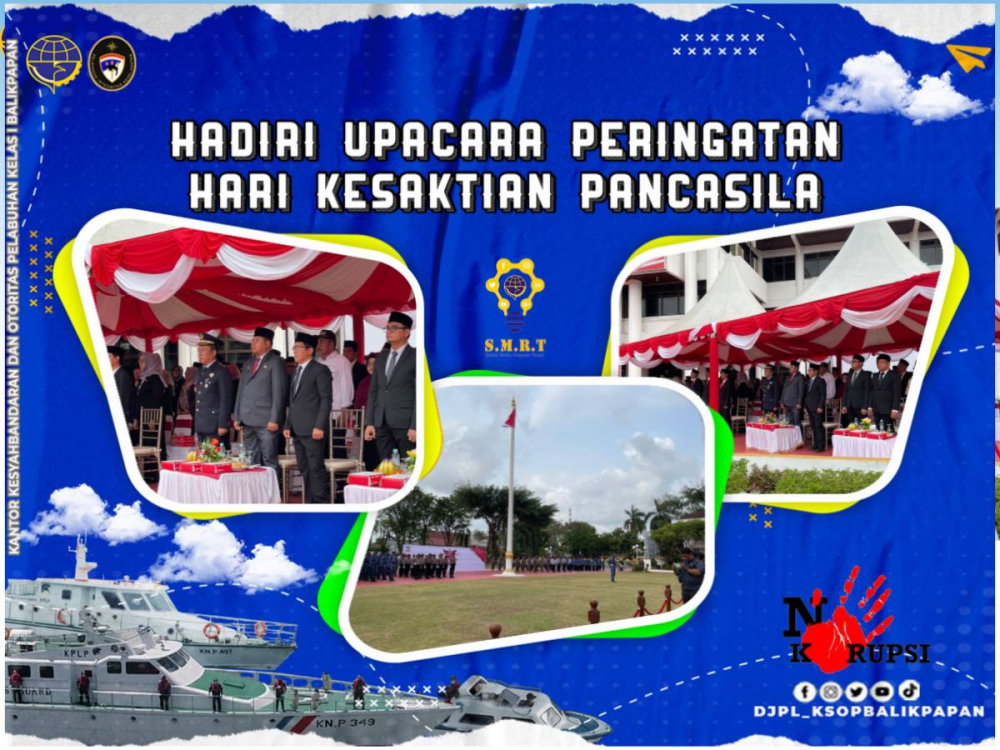 Hadiri Upacara Peringatan Hari Kesaktian Pancasila