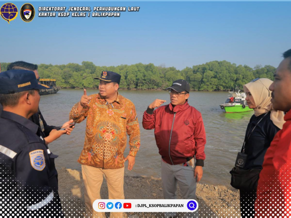Tinjau Lokasi Kunjungan Menteri Perhubungan