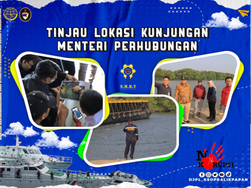 Tinjau Lokasi Kunjungan Menteri Perhubungan