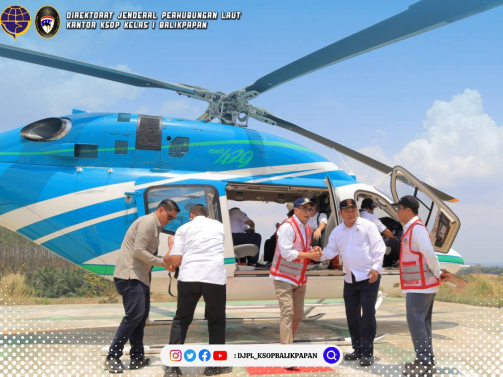 Menhub Tinjau Progress  Lokasi Bandara dan Pelabuhan Untuk IKN