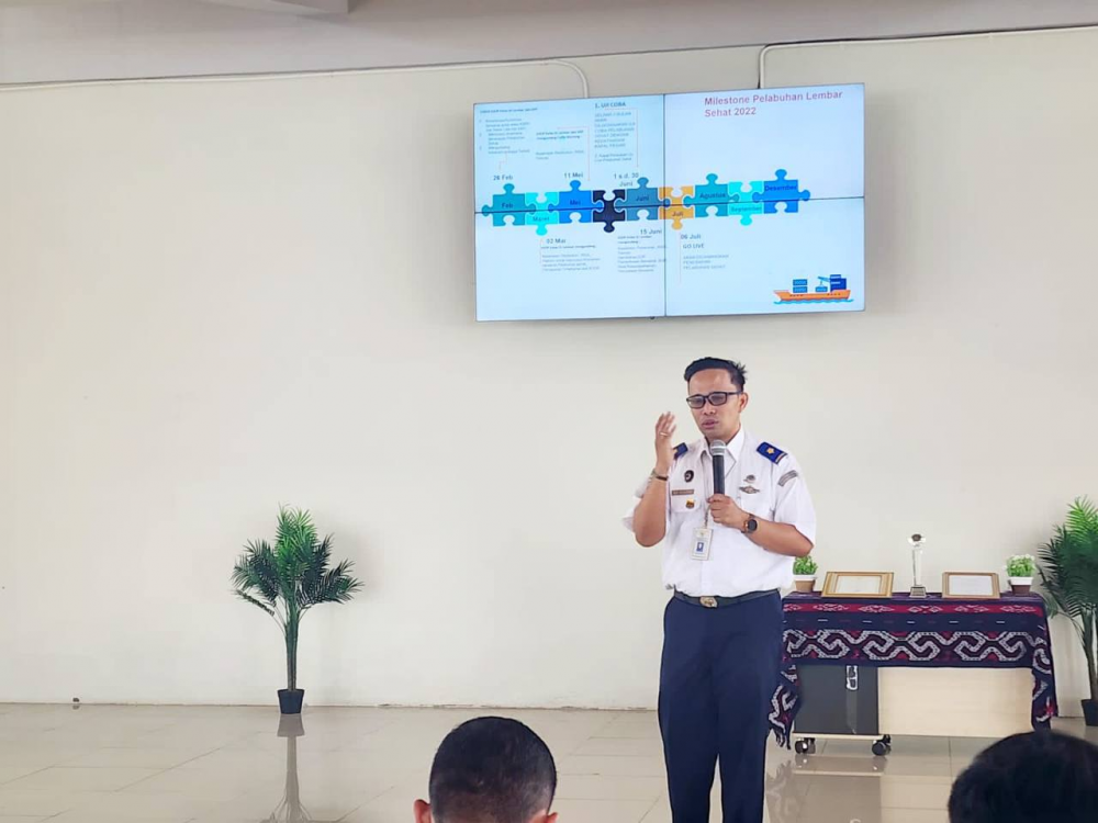 Banchmarking Pelabuhan Gilimas sebagai Pelabuhan Sehat.