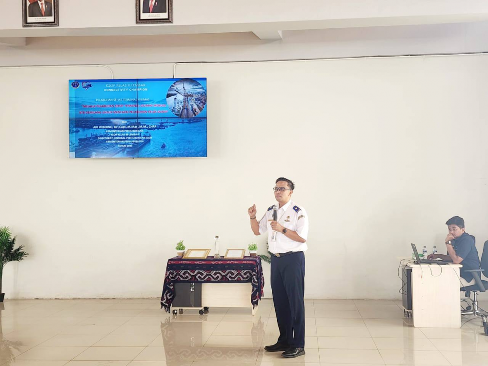 Banchmarking Pelabuhan Gilimas sebagai Pelabuhan Sehat.