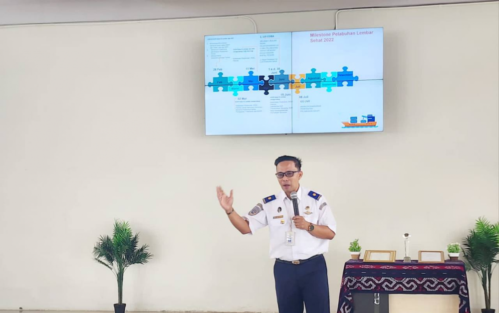 Banchmarking Pelabuhan Gilimas sebagai Pelabuhan Sehat.