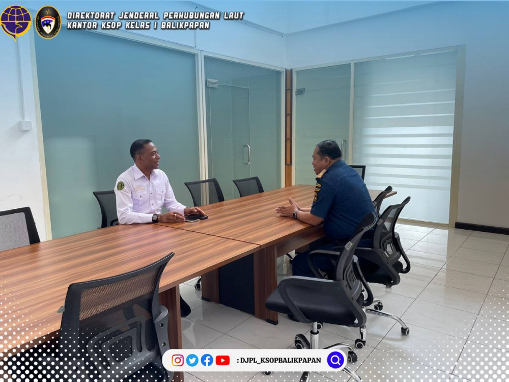 Silaturahmi Kepala KSOP Balikpapan ke Otorita IKN dan Kejati Kaltim