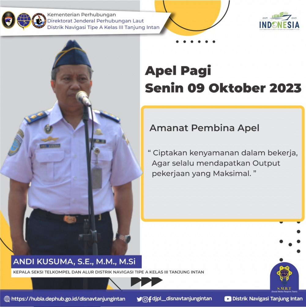 Apel Pagi Distrik Tanjung Intan