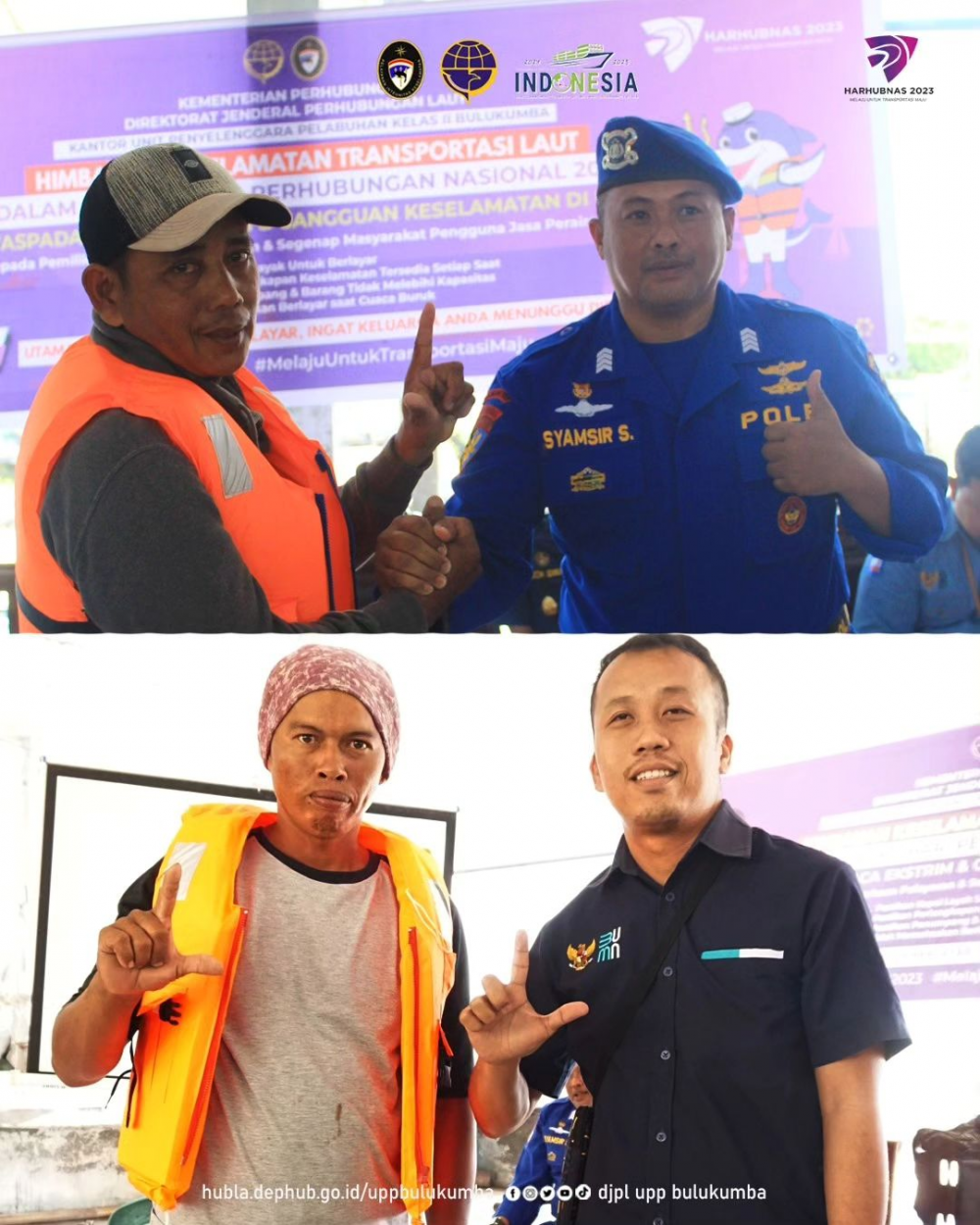Kampanye Keselamatan Pelayaran dalam rangka HARHUBNAS Tahun 2023