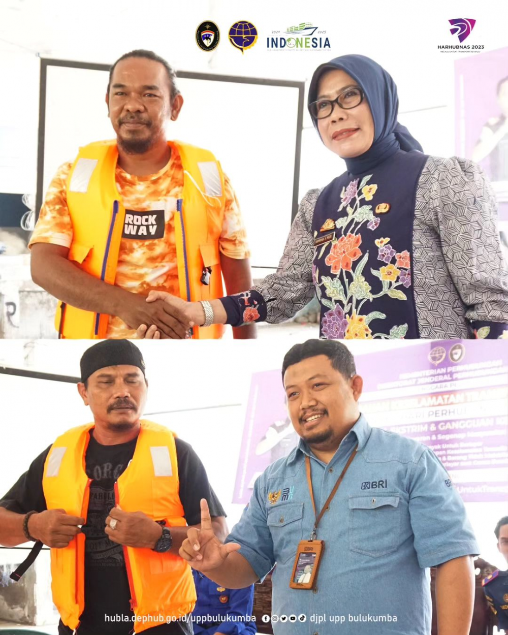 Kampanye Keselamatan Pelayaran dalam rangka HARHUBNAS Tahun 2023