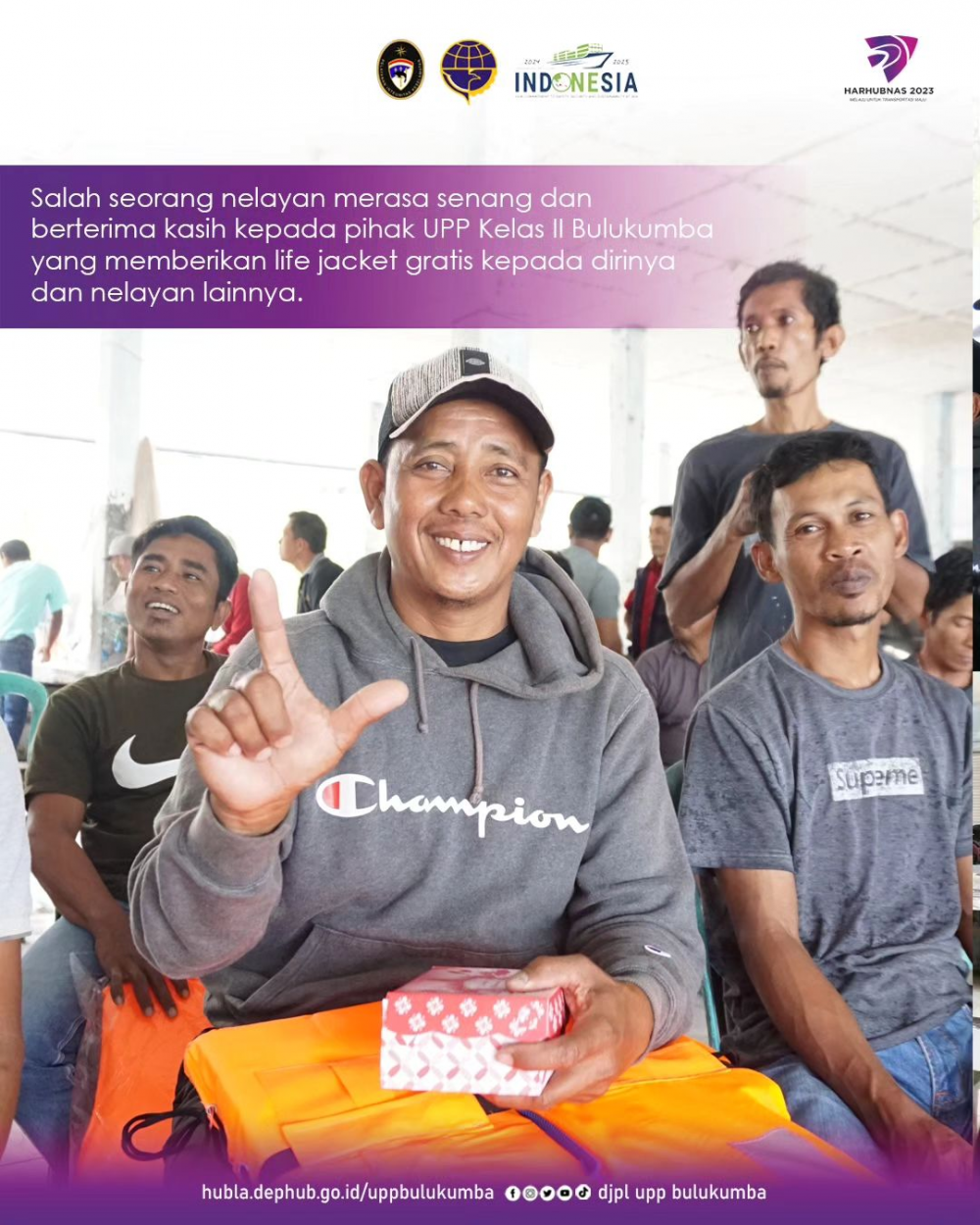 Kampanye Keselamatan Pelayaran dalam rangka HARHUBNAS Tahun 2023