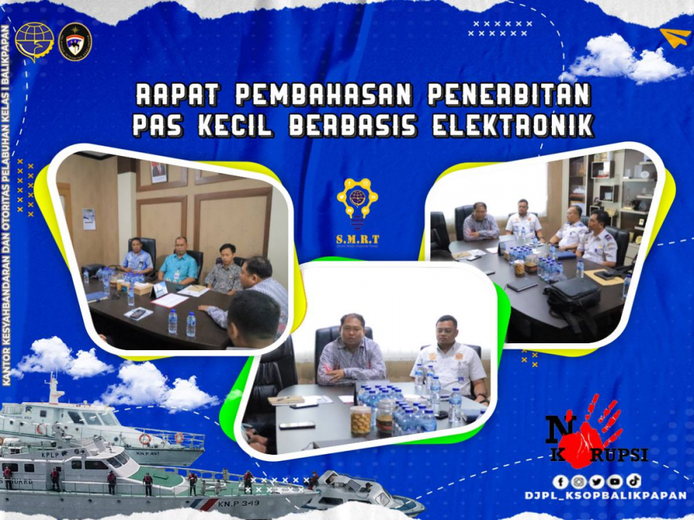 Rapat Pembahasan Penerbitan Pas Kecil Berbasis Elektronik