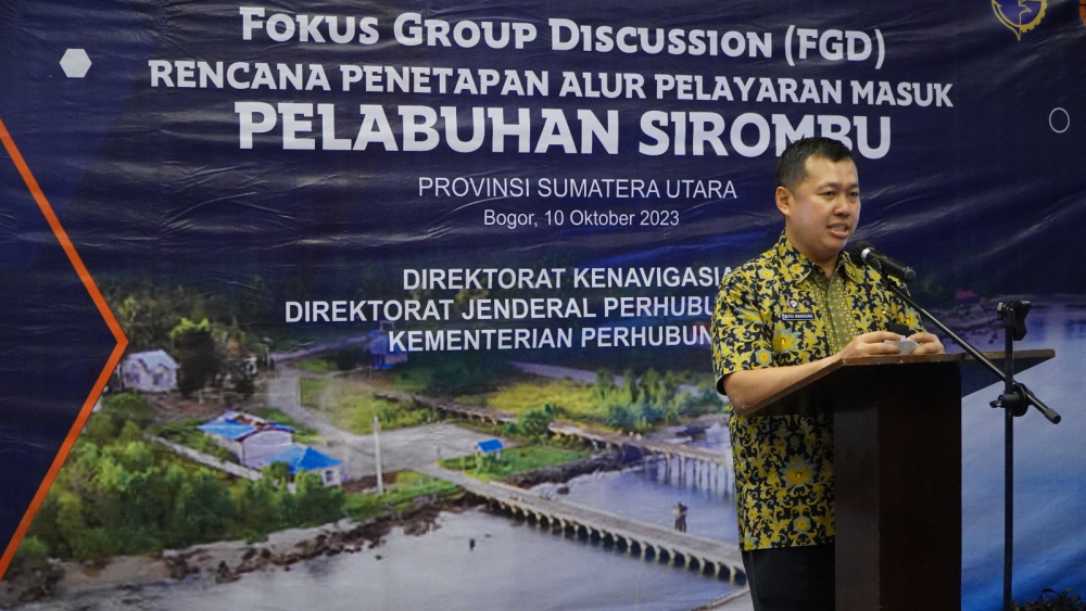 Optimalkan Potensi Ekonomi Sumut, Kemenhub Segera Tetapkan Alur Pelayaran Pelabuhan Sirombu