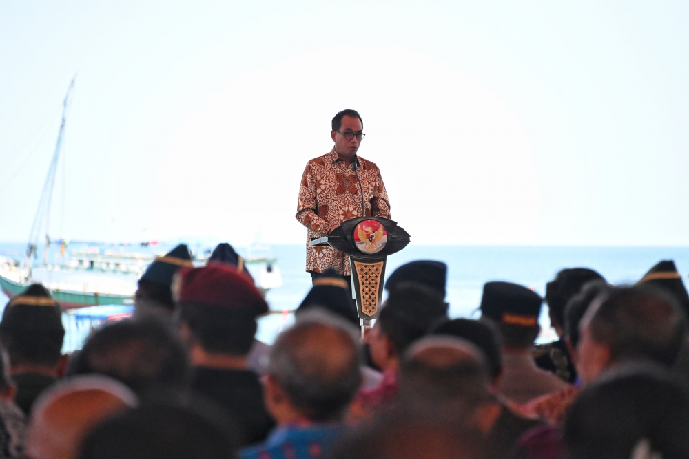 Rayakan Hari Puncak HMN ke-59, Presiden Ajak Wujudkan Indonesia Sebagai Poros Maritim Dunia