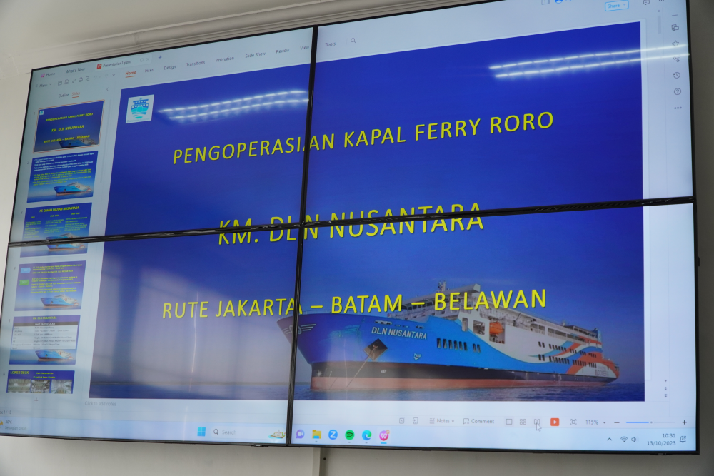 =PENGOPERASIAN KAPAL RORO KM. DLN NUSANTARA=