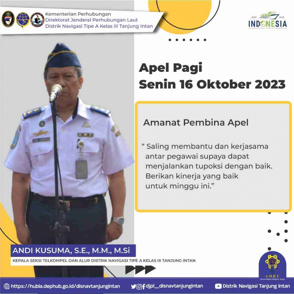 Apel Pagi Distrik Tanjung Intan